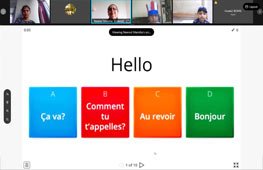 Online French Day
