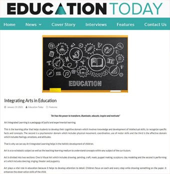 integrating arts in education with BOM